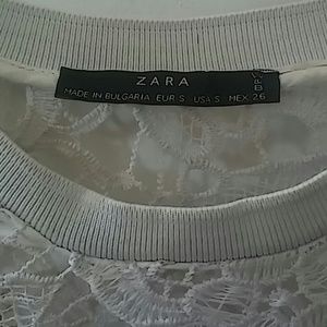 Zara lace top.